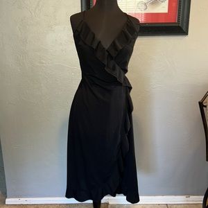 Express Black Wrap Dress